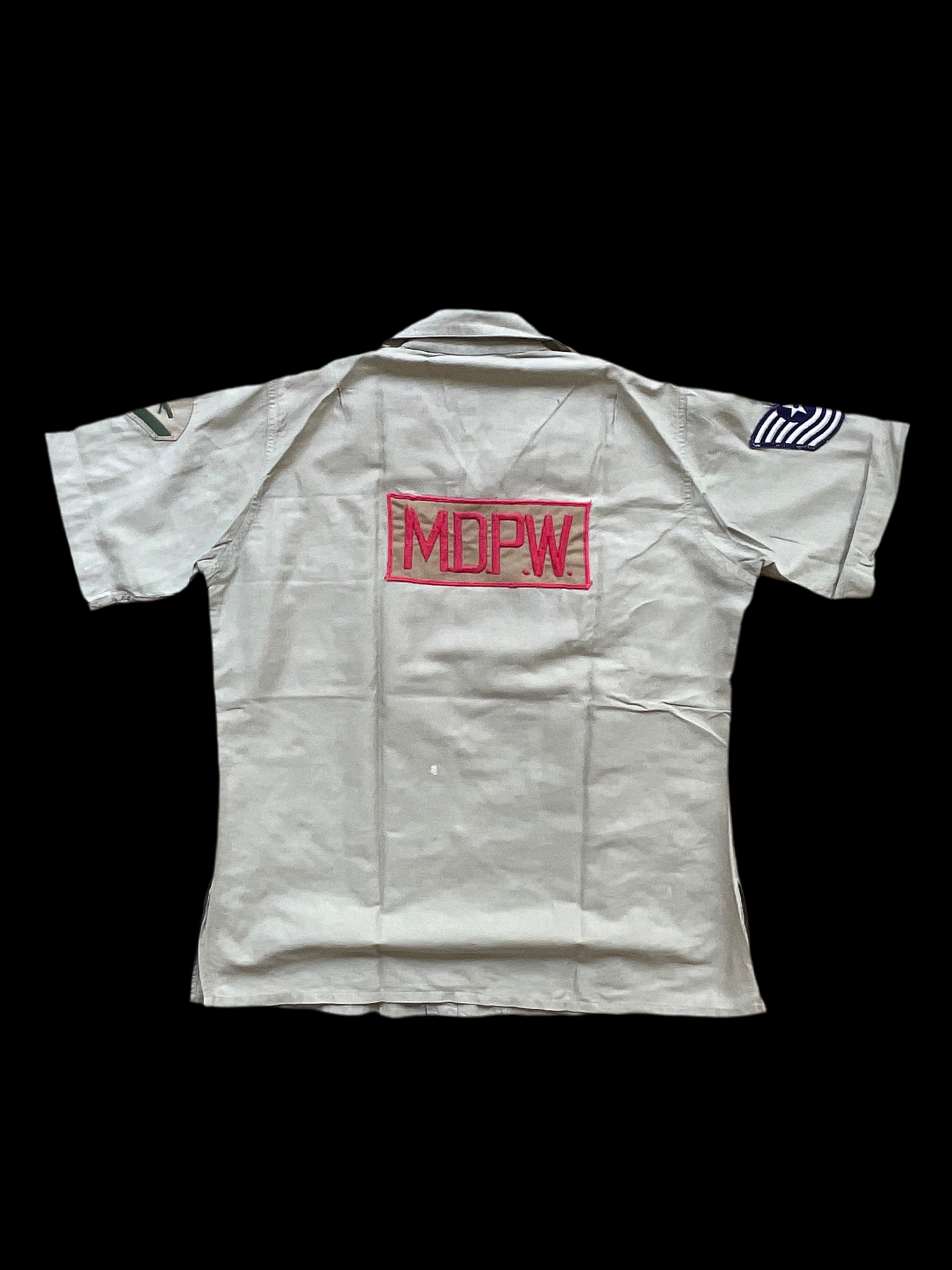 Us 50’s tropical military shirt 