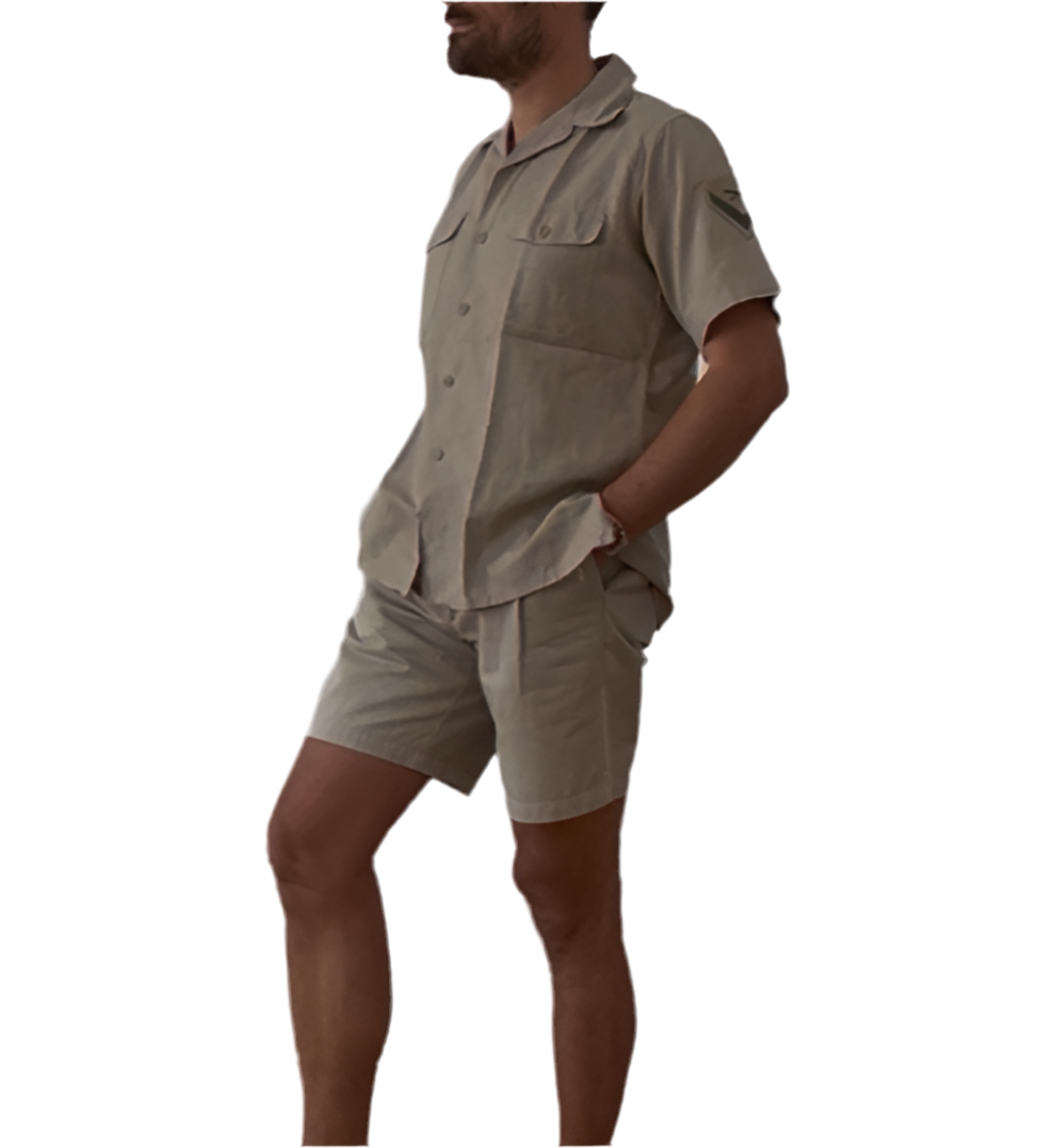 Us 50’s tropical military shirt 