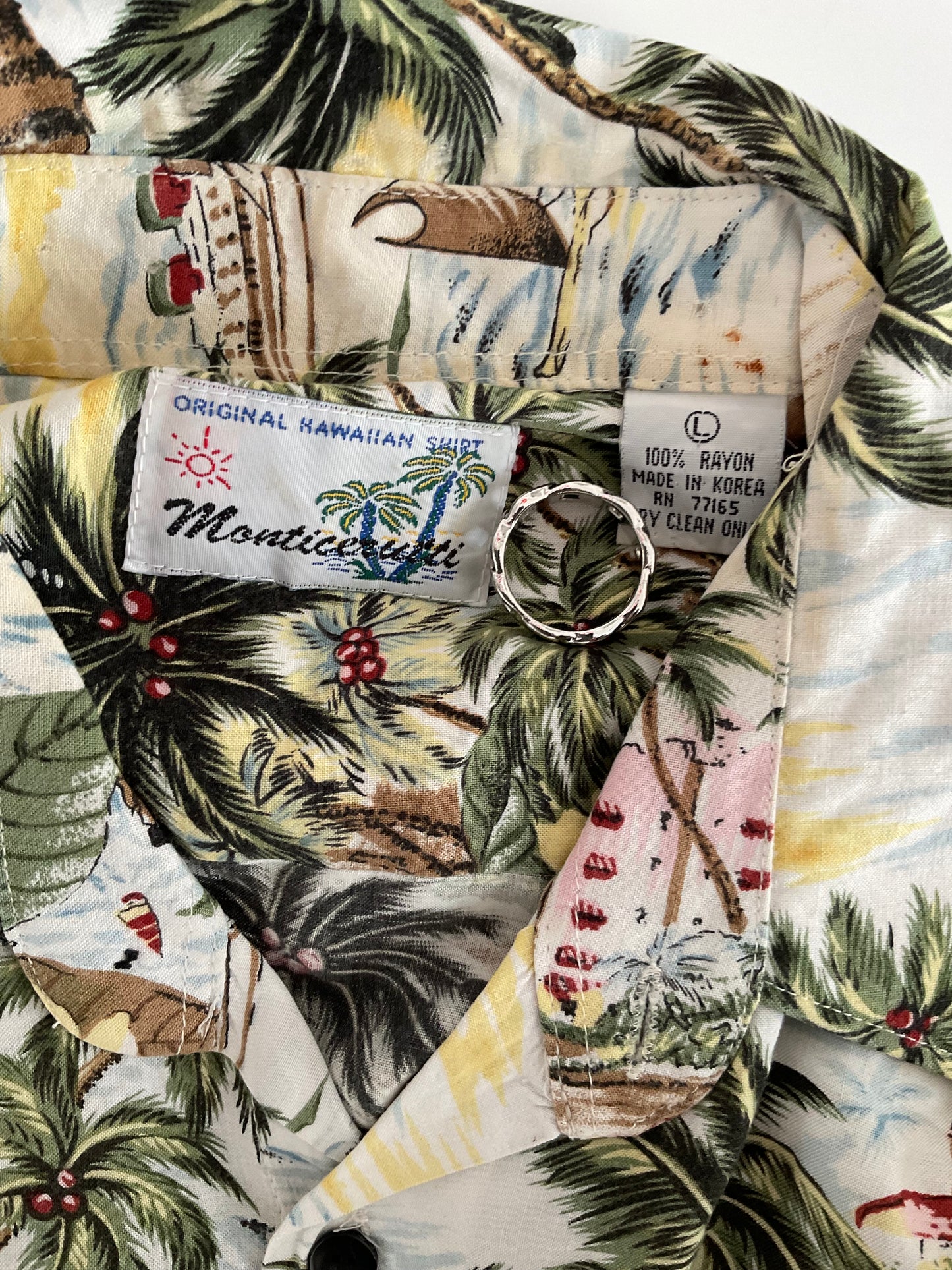 Hawaiian shirt - made in Korea