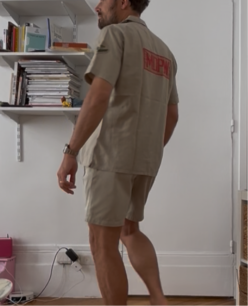 Us 50’s tropical military shirt 